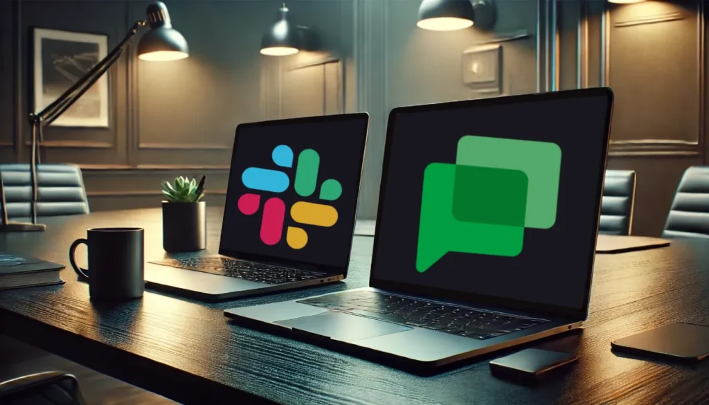 Google Chat Huddles and Slack Huddles