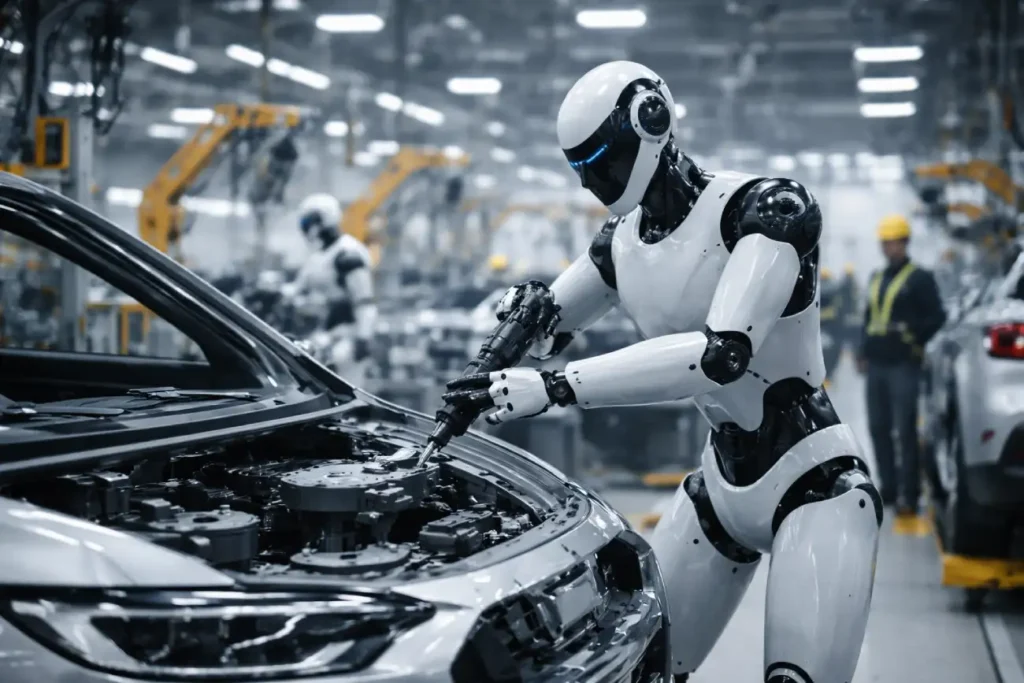 Why Humanoid Robots are Entering the Automotive Assembly Line